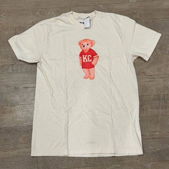 Maddy Jae Tops - NWT Maddy Jae Kansas City Chiefs Graphic Bear Shirt Polo Ralph Lauren Inspired